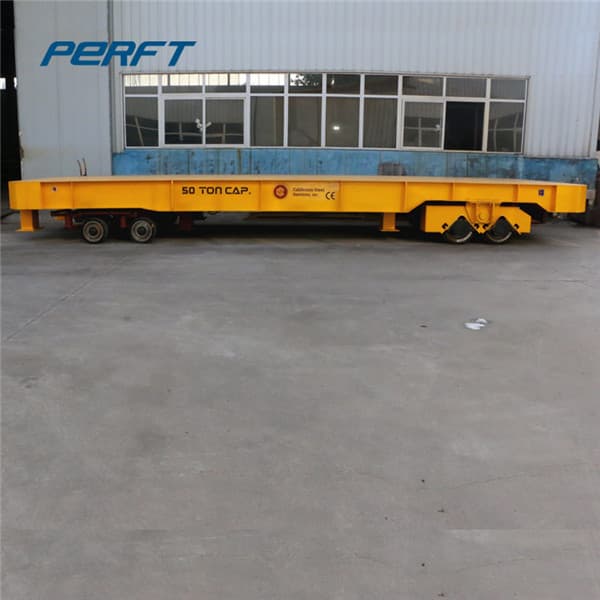 Anti Heat Electric Flat Cart For Outdoor And Indoor Operation